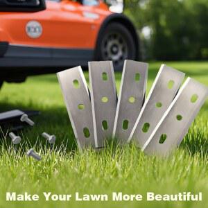 ALKO Robolinho 잔디 깎는 기계 블레이드 예초용 내구성 교체 Briggs 및 Stratton 부품