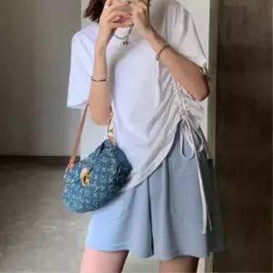 [다잇템]여성 밴드포켓 캐쥬얼 찰랑반바지 (39101925A)