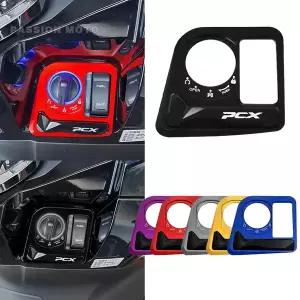 PCX 액세서리 CNC 점화 스위치 커버 혼다 호환 PCX125 PCX160 pcx160 -2024 용 CNC 전기 도어 잠금 버튼 커