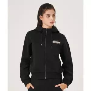 스파이더 SPYDER 여성 콜로라도 로고 후드 집업 SPKFCNFT358WBLK 467842