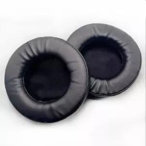호환  10cm 두꺼운 PU 단백질 가죽 이어 쿠션 교체 이어폰 수리 소프트 귀마개 100mm