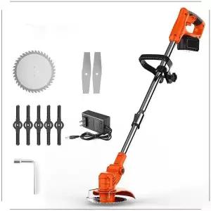 잔디깎기 풀 구리 충전식 제초기 예초기 전동 무선 접이식 프리미엄 모터 예초기날