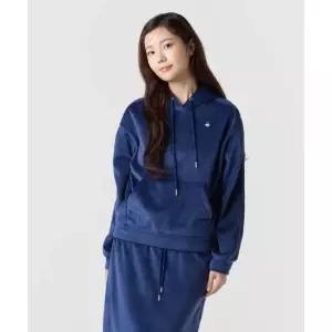 르꼬끄 LECOQ 여성 루즈핏 벨듀로이 후드 - 네이비 QQ422OHDO3 QQ422OHDO3_DNV0 464606