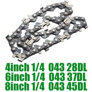 전기 톱 블레이드 4/6/8 인치 1/4 