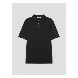 로가디스 썸머 변형 크리즈 칼라넥 티셔츠 - 블랙 RY5442P725 431597