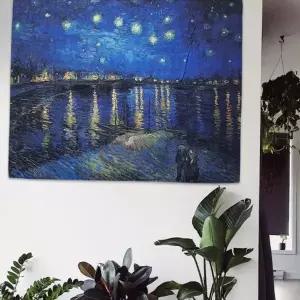 테피스트리 반고흐 패브릭 포스터 아를의별이빛나는밤 L