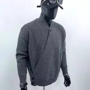 남자 니트 빈티지 따뜻한 아우터 루즈핏 가디건 브이넥 좋아하는 자켓 스웨터 여자친구가 도포 MODU1