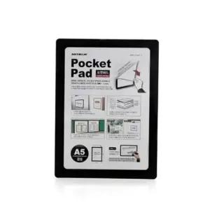 [문구] 포켓패드 A5 검정 붙였다 떼었다화이트보드 메모판 안내판 부착판 스케쥴표