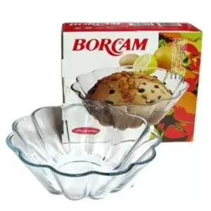 반찬접시 파샤바체 유리 볼 주름볼 대접 그릇 쿠프 식기 22CM