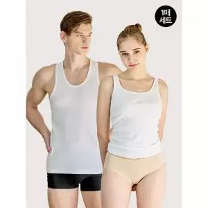 트라이 남녀 기능성순면 민소매런닝 반팔런닝 1매 431627