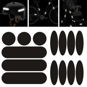 바이크 오토바이 헬멧 반사 스티커 다기능 검정색 보이지 않는 테이프 자동차 바디 장식