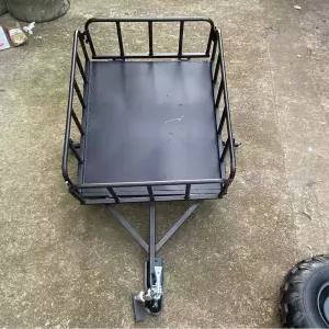 아세아 관리기 추레라 덤프 타이어 적재함 트레일러