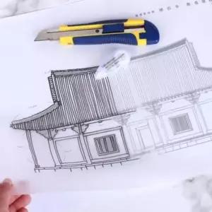 [문구/오피스] 비치는 종이 트레이싱지 A3 50매