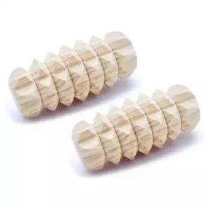 옆집샵 편백나무 손 지압기 마사지 롤러 혈액순환 괄사 발 지압봉