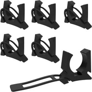 6개의 보트 후크 홀더 교체용 SOF-LOC 개프 고무 스프링 스트랩 해양 클립은 패들 노 마운트 네트 푸시 폴