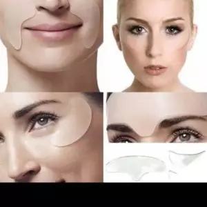 실리콘스티커 링클케어 턱 이마 스킨 패드 얼굴리프팅