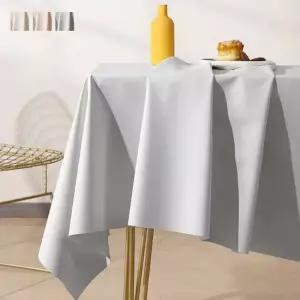 부드러운 가죽 방수 식탁보 테이블보 커버 130x200cm 2인용식탁보 식탁보6인용 방수식탁보