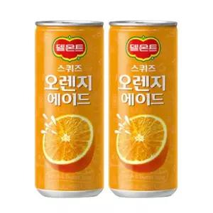 델몬트 스퀴즈 오렌지 240mlx30캔 에이드 캔음료수 에이드음료 캔에이드 탄산음료수