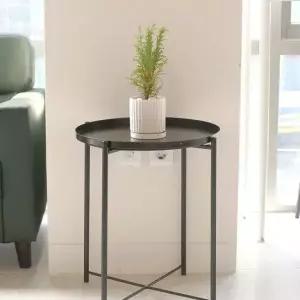 조립식 미니 원형 협탁 쇼파 사이드 테이블 거실협탁 침대사이드테이블 쇼파사이드테이블