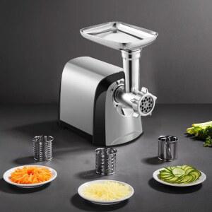 전동 고기 분쇄기 다지기 가는기계 화이트 1000W 민서기 클래식