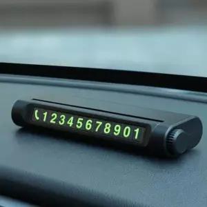 [셀러에이드]비상연락 자동차 알림판 번호 투넘버 주차 부착