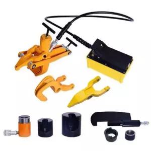 포크레인 타이어프레스 교체 타이어제거기 탈착기 지게차