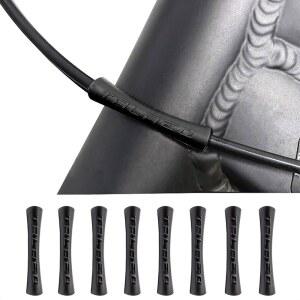 ALEOED 8피스 자전거 브레이크 시프트 보호 슬리브 페인트 프레임 라인 케이블