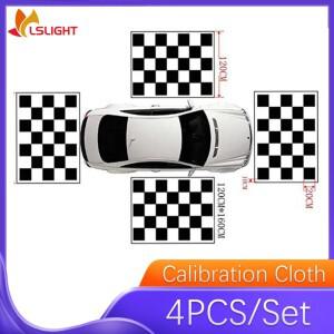 4조각 교정 천 자동차 카메라 3D 360도 서라운드 조감도 시스템 디버깅 특수 액세서리