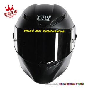 GP 헬멧 렌즈 바이크 오토바이 자전거 데칼, 방수 반사 스티커, 16