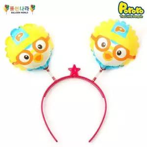 헤어밴드 풍선 (뽀로로)