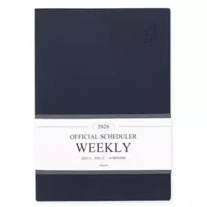 인디고 다이어리 2026 오피셜 빅 위클리 스케줄러 (네이비)