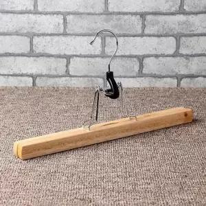 [JED] 집게형 원목 바지 바지걸이 행거 3p