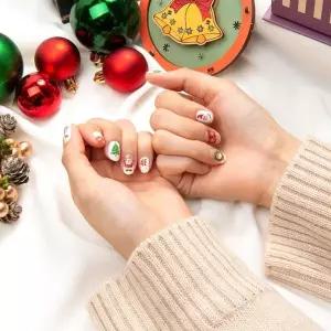 [오너클랜]크리스마스 파츠 네일스티커