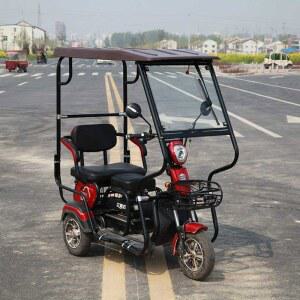 전동차 캐노피 스쿠터 지붕 흰색 130x70 커튼X 상판 방수 커버