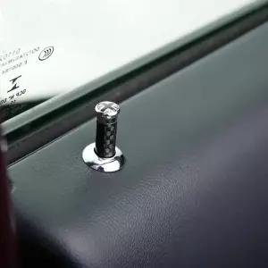 자동차 스타일링 도어 핀 손잡이 커버 케이스 스티커 장식 미니 쿠퍼 S Clubman R55 R56 R60 R6 F54 F55