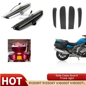 BMW 호환 R1200RT K1600GT 바이크 오토바이 LID LED 브레이크 라이트 탑 케이스 커버 스티커 사이드 트렁크