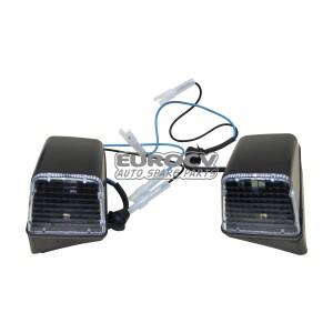 볼보 트럭 VOE 20409787 + L.H  R.H 캡 흰색 마커 램프 세트용 예비 부품