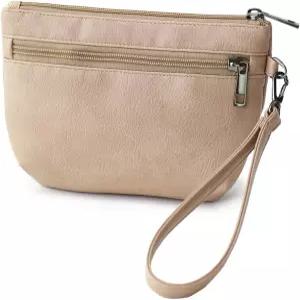 여성용 BBORGDC 작은 손목시계 지갑 파우치가 있는 지퍼 클러치 백 3 오리지널 디자인