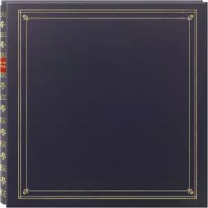 파이오니어 사진 앨범 300 포켓 포스트 바운드 4 x 6 인치 프린트 베이 블루 가죽 커버