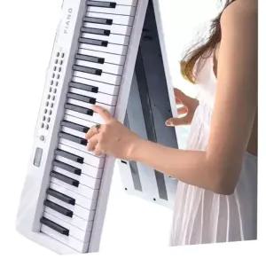 휴대용 88건반 디지털피아노 파워키보드 접이식 입문용 건반