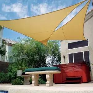 테라스 매쉬썬쉐이드 사각베이지 2x3 차양막 삼각 사각 옥상 그늘막