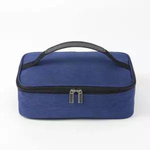 보냉런치백 사각 도시락 보냉백 이유식 보냉가방 4L (블루) 보냉보온가방