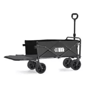 캠핑카트 뒷문 확장 캠핑웨건 블랙 L 1P 접이식 카트 캐리어 폴딩웨건