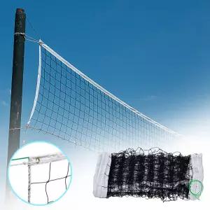 950cm 비치 배구 네트 헤비 듀티 뒷마당 해변 수영장 실내 실외용 야외 테니스 메쉬