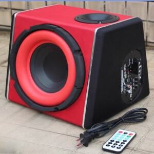 8인치 880W 12V220V24V 자동차 서브우퍼 오디오 액티브 블루투스 라디오