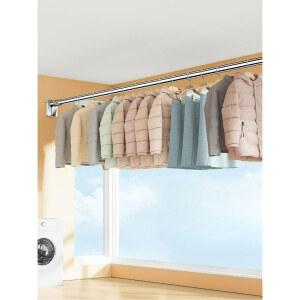 무타공 빨래봉 커튼봉 문발 신축봉 신축건조대 스텐 압축봉 행거 욕조 무타공압축봉