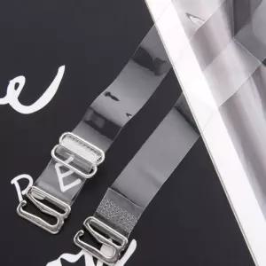 어깨끈 젤리 브래지어 1.2cm 패션브라끈 투명브라끈