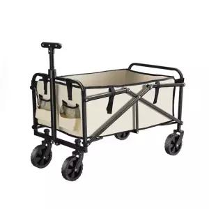 캠핑수레 캠핑용 쇼핑카트 일자 2종 캠핑카트 캠핑웨건 캠핑왜건 폴딩카트 미니 핸드 오픈형 트레일러 600D