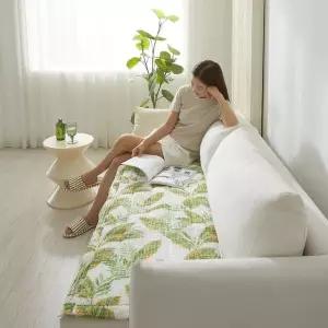 [르헤브] 아레카 시원한 시어서커 여름 쇼파패드 소파 매트 깔개 커버 4인용