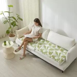 [르헤브] 아레카 시원한 시어서커 여름 쇼파패드 소파 매트 깔개 커버 2인용